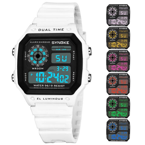 Sports Watch Digital Watch Men ClocksWaterproof Luminous -JW00716-Veeddydropshipping