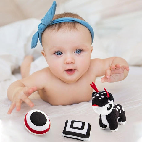 teytoy My First Baby Mobile, Montessori Black and White Mobile Crib Toys-TB00502-Veeddydropshipping