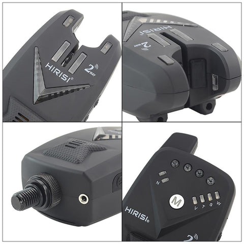 Carp Fishing Alarm Set Wireless Bite Alarm 2 Way Remote Control Bite Indicator S3-OS00371-Veeddydropshipping