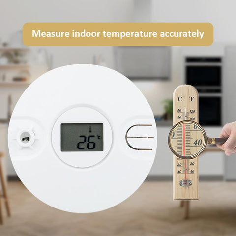 Wireless Detector Sensor Smoke Smart -CO00635-Veeddydropshipping