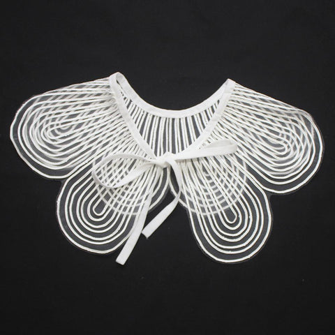 Korean Lapel Doll Fake Collar Shawl-WF01237-Veeddydropshipping