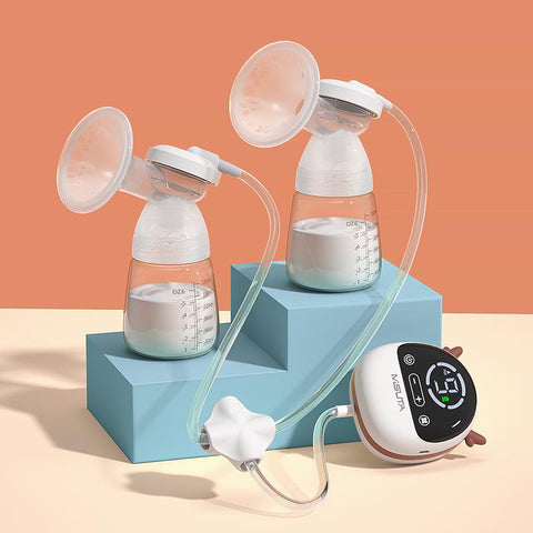 Breast Pump Single Double Side Baby Milk Feeding Battery Inside-TB00638-Veeddydropshipping