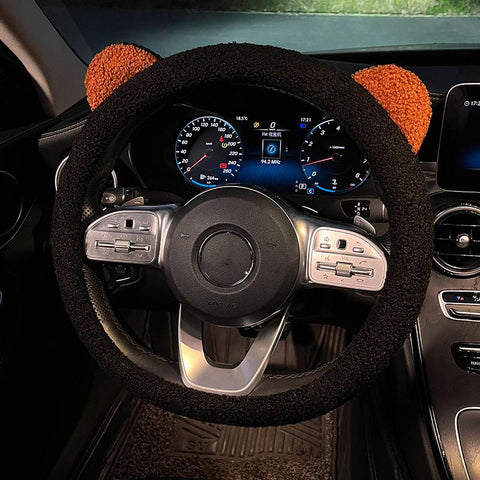 Bear Ear Car Interior Accessories Car Steering Wheel-AM01504-Veeddydropshipping