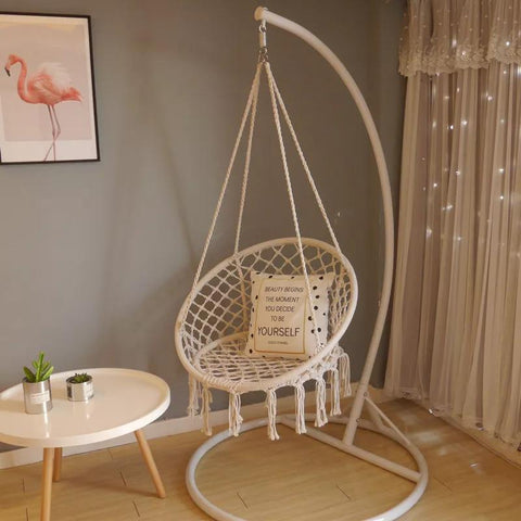 Nordic Hanging Basket Chair Swing Hammock-HA01640-Veeddydropshipping