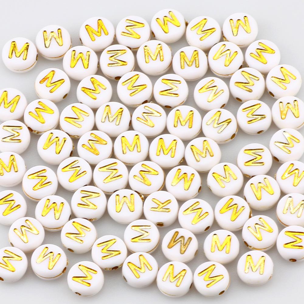 Mixed Letter Acrylic Jewelry Beads Making Necklace Brac elet DIY-JW01465-Veeddydropshipping