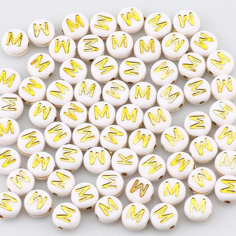Mixed Letter Acrylic Jewelry Beads Making Necklace Brac elet DIY-JW01465-Veeddydropshipping