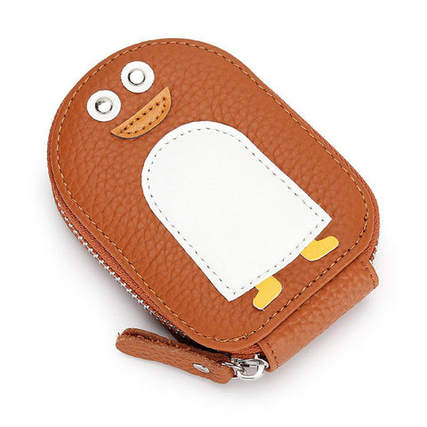Cartoon Penguin Credit Card Holder Multi-card Slot Men ID Card-BS00638-Veeddydropshipping