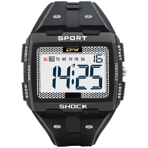 Numbers Easy to Read Water Resistant Men Digital Watch -JW00706-Veeddydropshipping