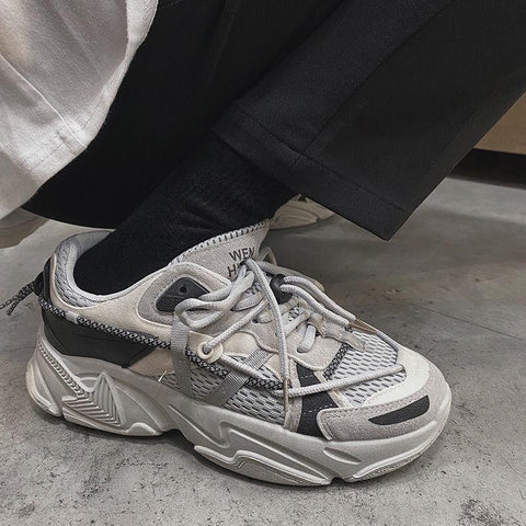 Breathable Casual Sneaker Men Couple Tennis Shoes-BS01402-Veeddydropshipping