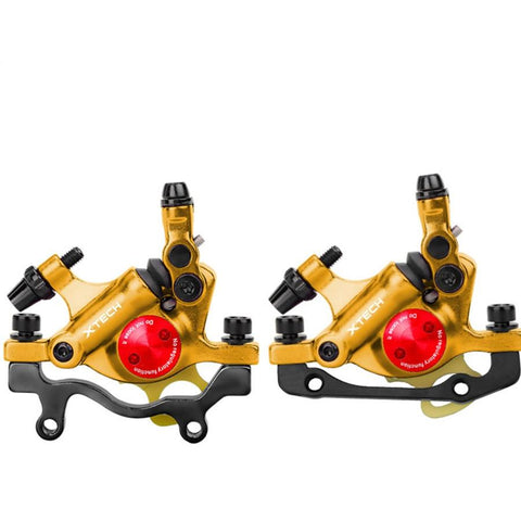 ZOOM XTECH HB100 Hydraulic Disc Brake Calipers Front &amp-AM00171-Veeddydropshipping