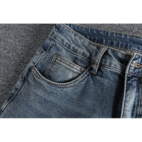 embroidery loose straight elastic comfortable-MF00635-Veeddydropshipping
