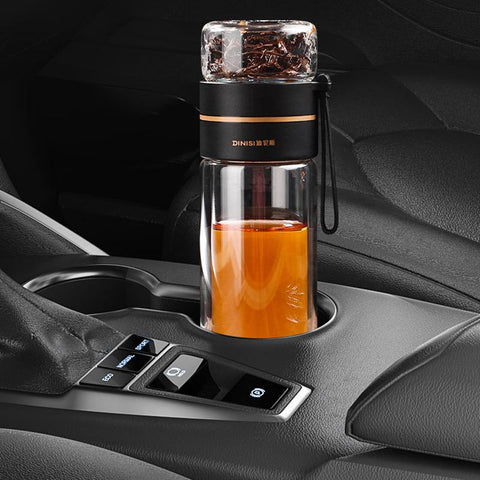 Glass Tea Bottles Infuser Bottle Tea Separation Mug-HA01261-Veeddydropshipping