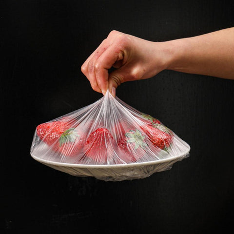 Disposable Food Cover Plastic Wrap Elastic-HA00910-Veeddydropshipping