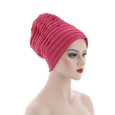 Exaggerated multi-layer folding cap Head Wraps-WF01706-Veeddydropshipping