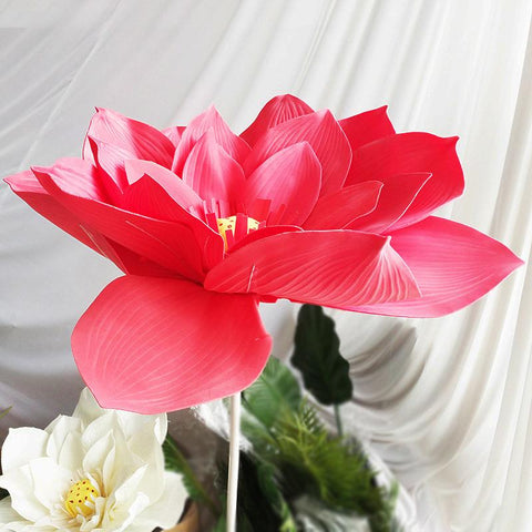 Giant Foam Flowers Large Lotus Head Diy-HA00765-Veeddydropshipping