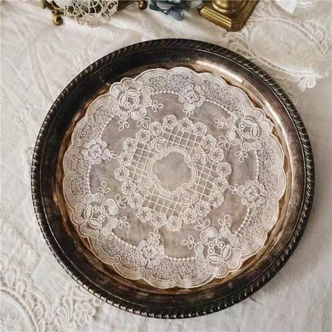 Lace Mat Dining Table Embroidery Craft-HA01839-Veeddydropshipping