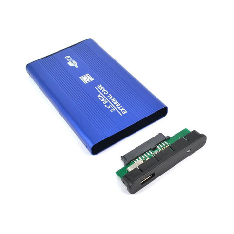 Aluminum Alloy 2.5 inch HDD Case USB 2.0 to SATA External Hard Drive Enclosure -CE01356-Veeddydropshipping
