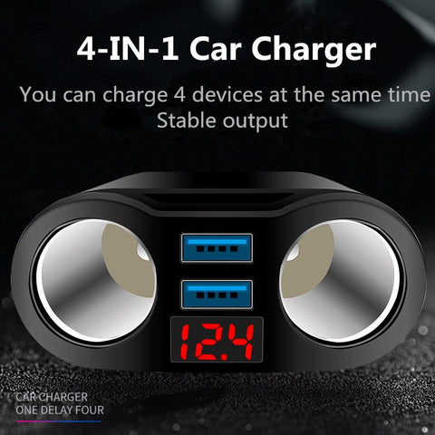 Car Charger 3.1A 2 Ports USB Car Charge-PA01173-Veeddydropshipping