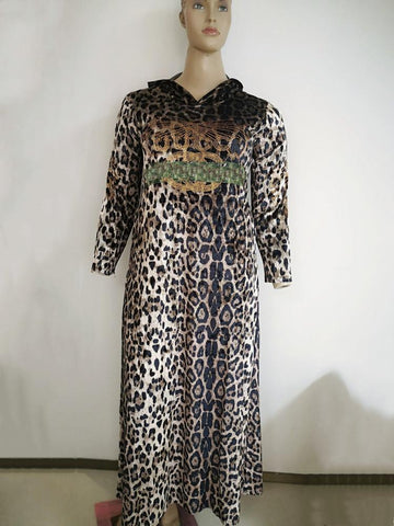 African Women Dashiki Maxi Dress-WF01533-Veeddydropshipping