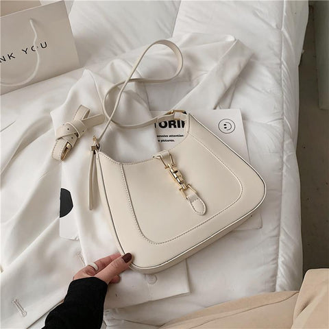 Side Bags For Women 2023 Trend Luxury Designer PU Leather Crescent-BS00107-Veeddydropshipping