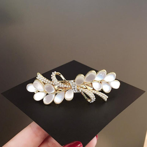 Zircon Spring Hair  Bowknot Fashion Hair Jewelry -JW00551-Veeddydropshipping