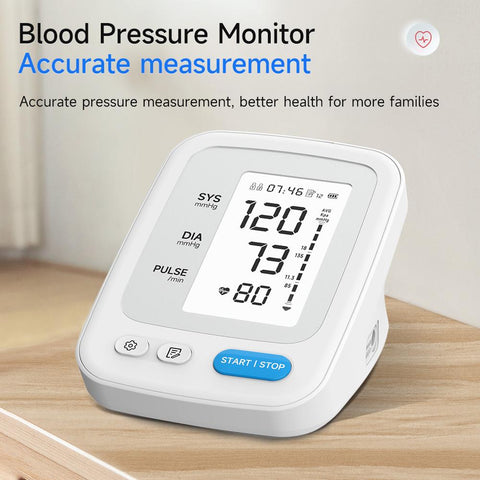Digital Upper Arm Blood Pressure Monitor-BH00784-Veeddydropshipping