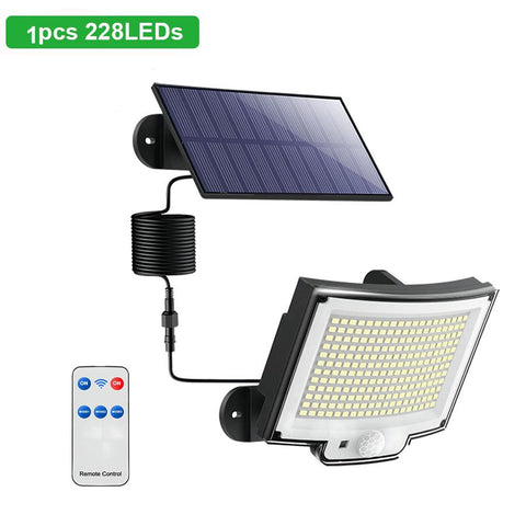 228 LEDs Outdoor Solar Lights Super Bright 3 Modes Flood Lights IP65-TI00822-Veeddydropshipping