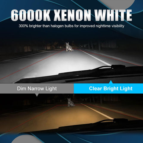 2PCS H1 led Bulbs Lamp 40W Car Fog lights 8000LM Day Driving Light-AM00009-Veeddydropshipping