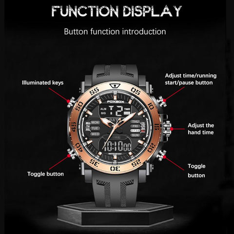 Quartz Man Watches Military Sports Digital Dual Display Watch-JW00797-Veeddydropshipping