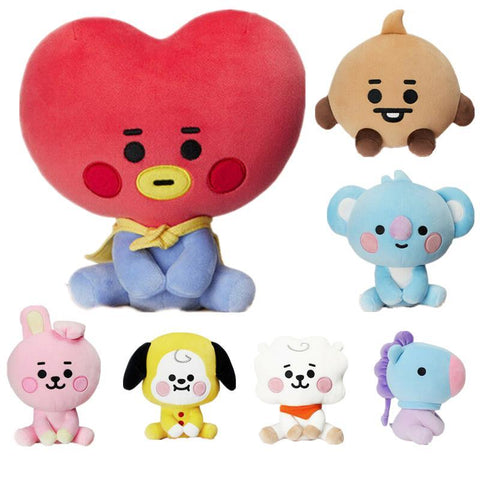 Kawaii Bt21 Koya Chimmy Tata Cooky Plush Toy Animal Stuffed Plush-TB01562-Veeddydropshipping