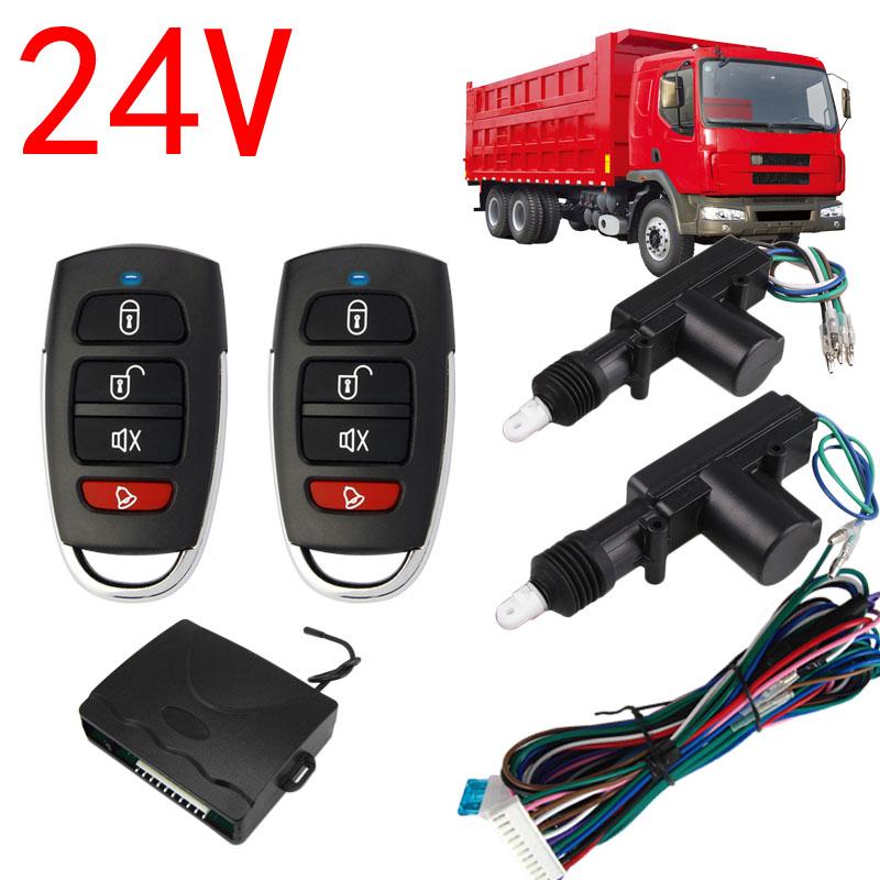 2 Door Truck Central Door Lock Keyless Entry System Without Siren For 24V DC-AM00605-Veeddydropshipping