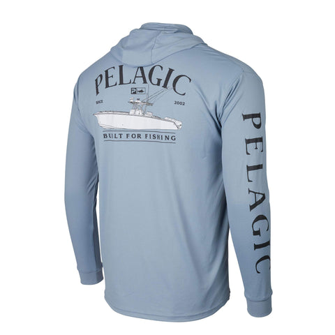 Pelagic Fish Hoodies Cap UV Protection Long Sleeve Jersey Run Camisa Pesca Upf 50 -OS00487-Veeddydropshipping