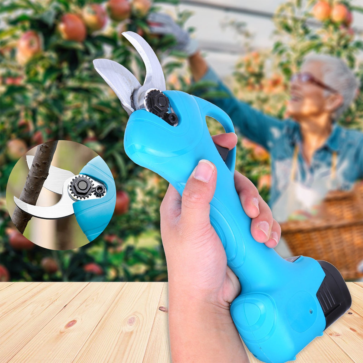 Portable Cordless Electric Pruning Shears Garden-TI00063-Veeddydropshipping