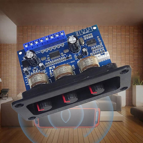 2.1 Channel Digital Power Amplifier Board 2X25W+50W Bluetooth 5.0 Subwoofe-CE00927-Veeddydropshipping