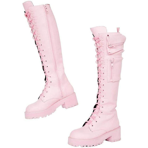 Waterproof Women Shoes Zipper Shoes Woman Plus Size-BS00984-Veeddydropshipping