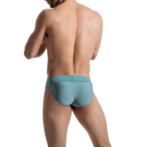 Men Briefs Mens Slips Penis Big Pouch Panties Net Hollow-MF01490-Veeddydropshipping