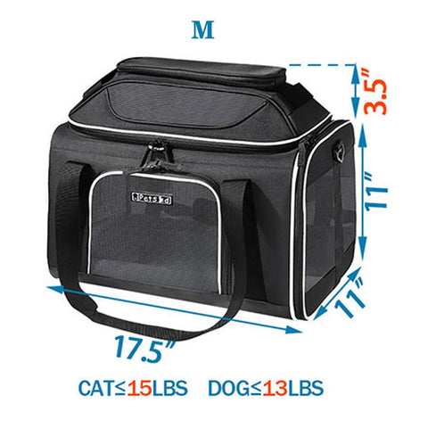 Petskd Pet Carrier Top-Expandable Delta-HA01977-Veeddydropshipping
