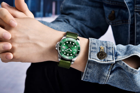 Mechanical Wristwatch Luxury Bezel Automatic Watch -JW00624-Veeddydropshipping
