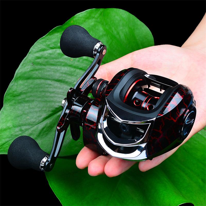 Better Leader Boat Fishing Baitcasting Reel 18+1BB Metal Spool 7.2:1 Magnetic -OS00363-Veeddydropshipping