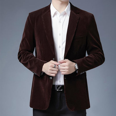 Brand Designer Business Casual Classic Corduroy Elegant-MF01259-Veeddydropshipping