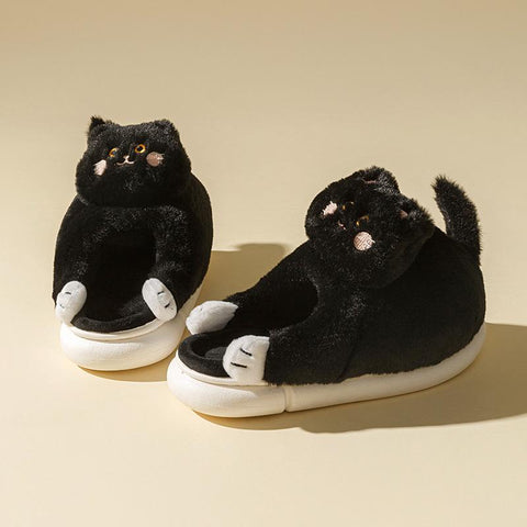 Home Fluffy Slides Female Indoor Floor Kawaii Shoes-BS01214-Veeddydropshipping