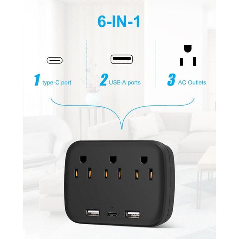 Universal US Plug Electrical Socket Power Strip for Office Home Dormitory -CE00196-Veeddydropshipping