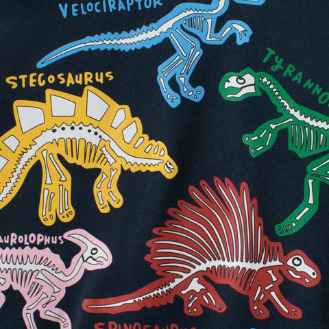 2023 Summer T-Shirt for Boys Girls Kids Short Sleeve Dinosaur Full Print-TB01163-Veeddydropshipping