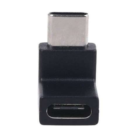USB C Adapter Type C Male to Female Right Angled 90 Degree Extension Adapter -CE00140-Veeddydropshipping
