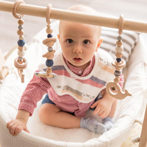 1Set Baby Fitness Frames Wooden Rattle Toys Baby Activity Gym Mobile Suspension-TB00506-Veeddydropshipping