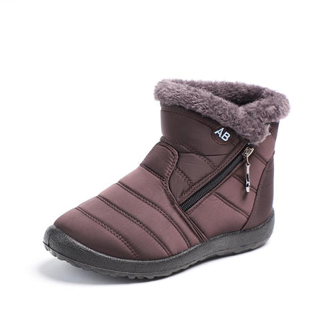Snow Boots for Women Waterproof Winter Footwear-BS00916-Veeddydropshipping