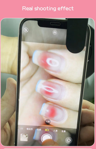 Macro Lens for Mobile 15X Fill Ring Light Selfie Live Lamp Camera Lens with LED Universal Flash-PA00646-Veeddydropshipping