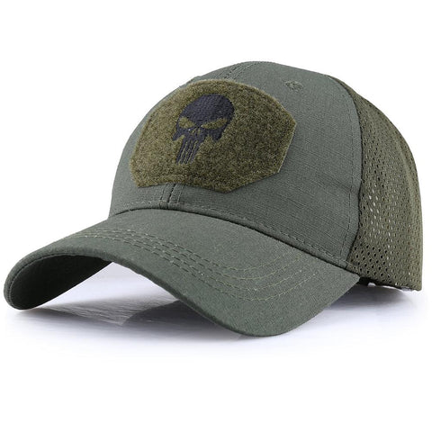 Sports Hat Tan Cycling Camo Hiking Cap Baseball Hunting Tennis Golf Mesh Military-OS01093-Veeddydropshipping