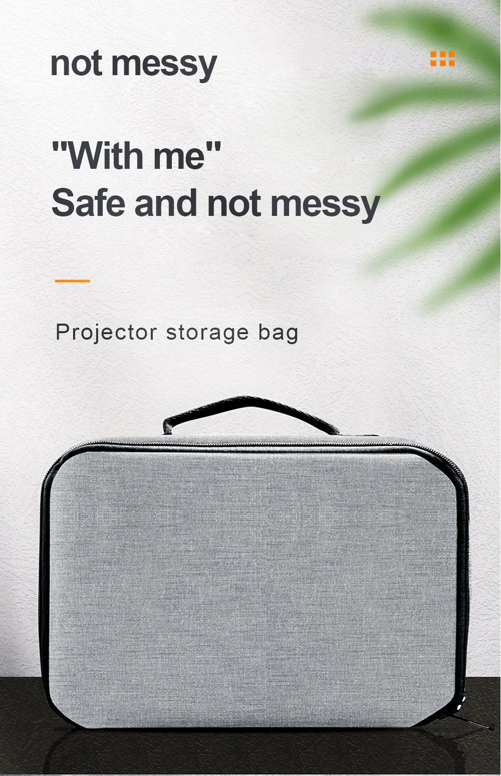 Projector Bag Portable Waterproof Storage Projection Accessories-Veeddydropshipping