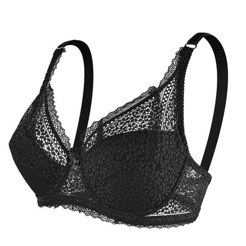 Lace Bra Large Size Ladies Underwear-WF00816-Veeddydropshipping